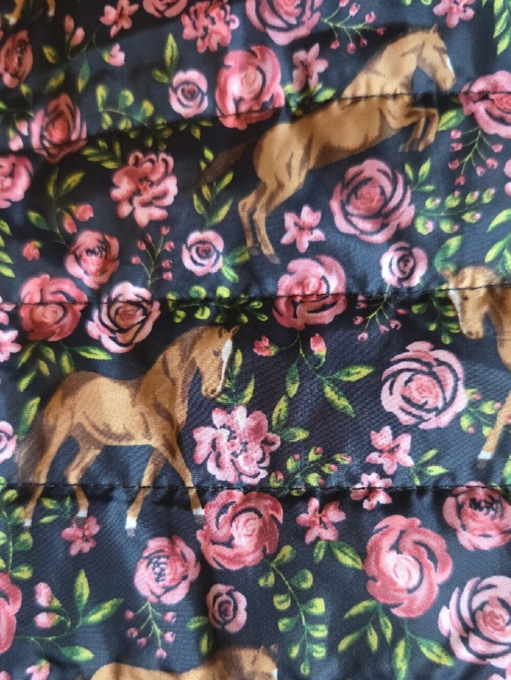 Girls Ariat Reversible Vest - Picture 4 of 5